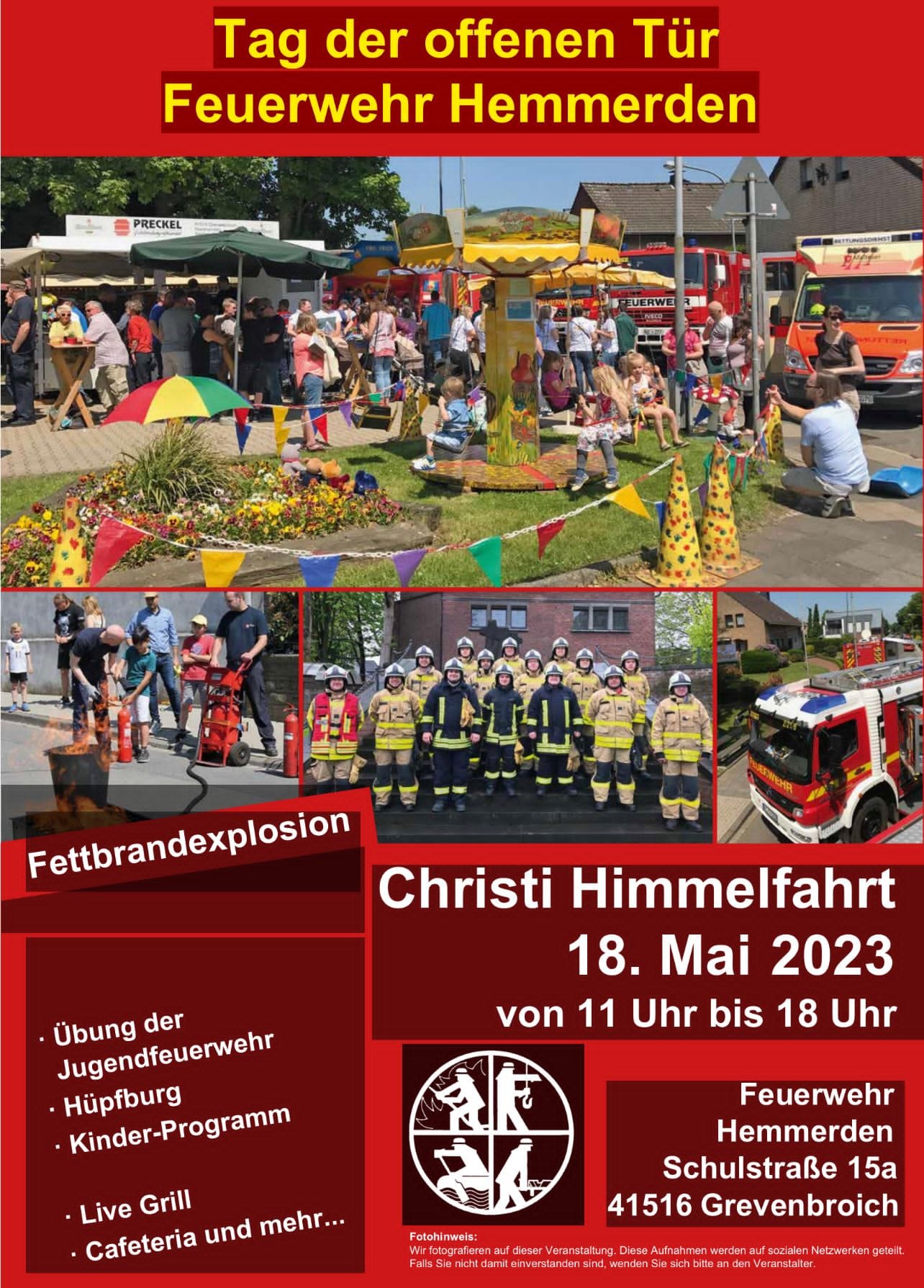 Feuerwehr Hemmerden: Tag der offenen Tür