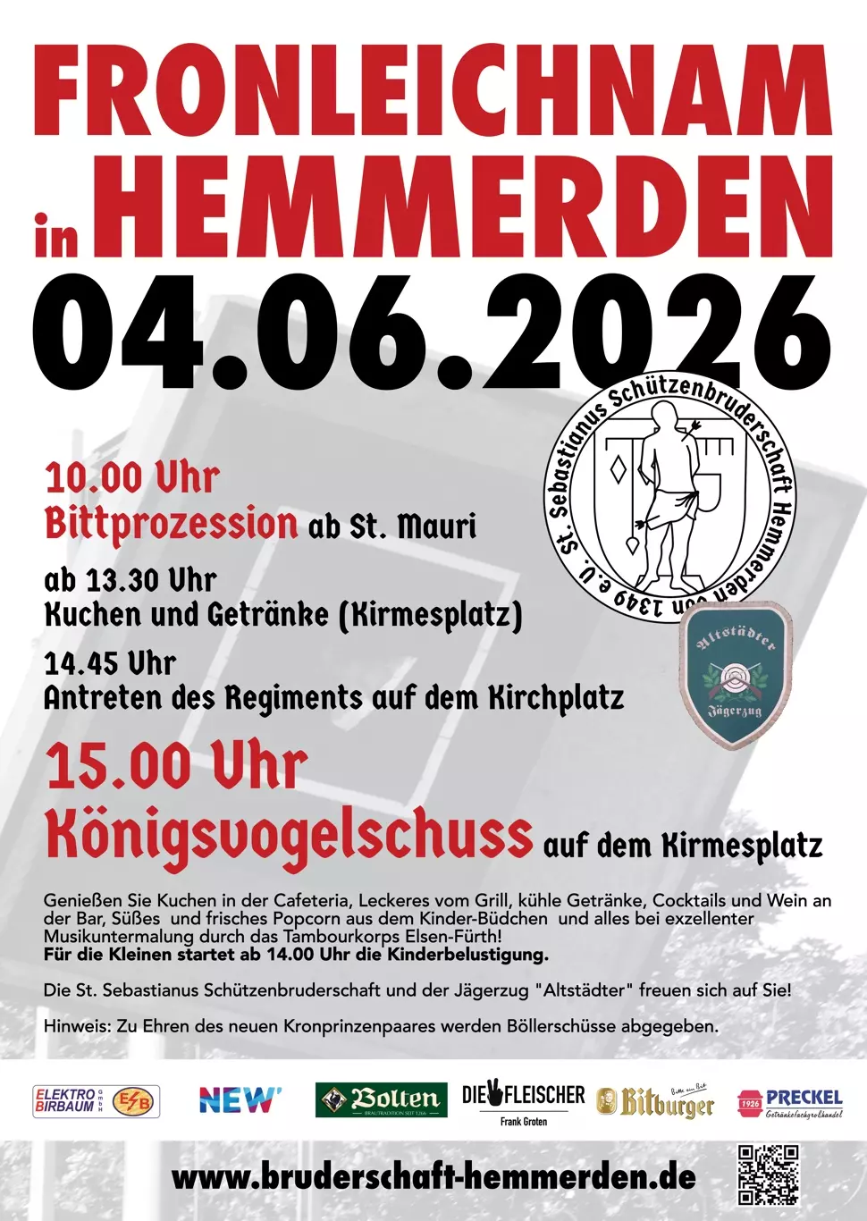 Fronleichnam 2026