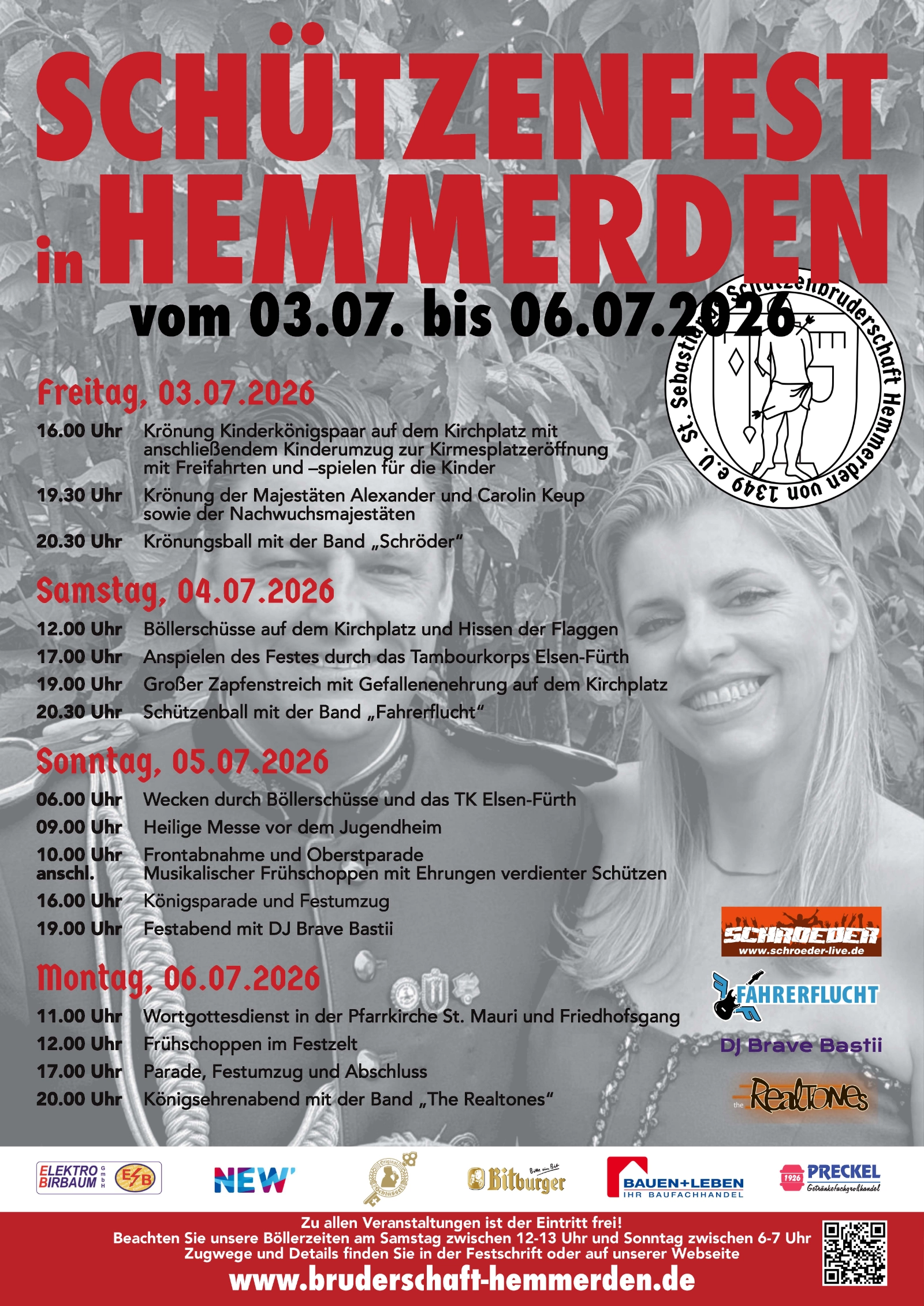 Schützenfest in Hemmerden 2026